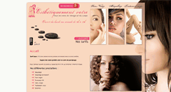 Desktop Screenshot of institut-de-beaute-maquillage-permanent-soin-corps.esthetiquement-votre.com